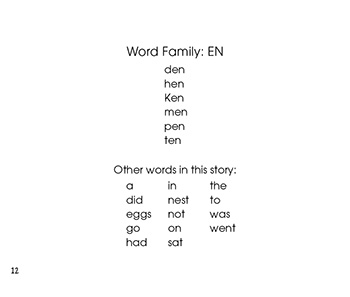 Rhyming Words Sample Pg 112