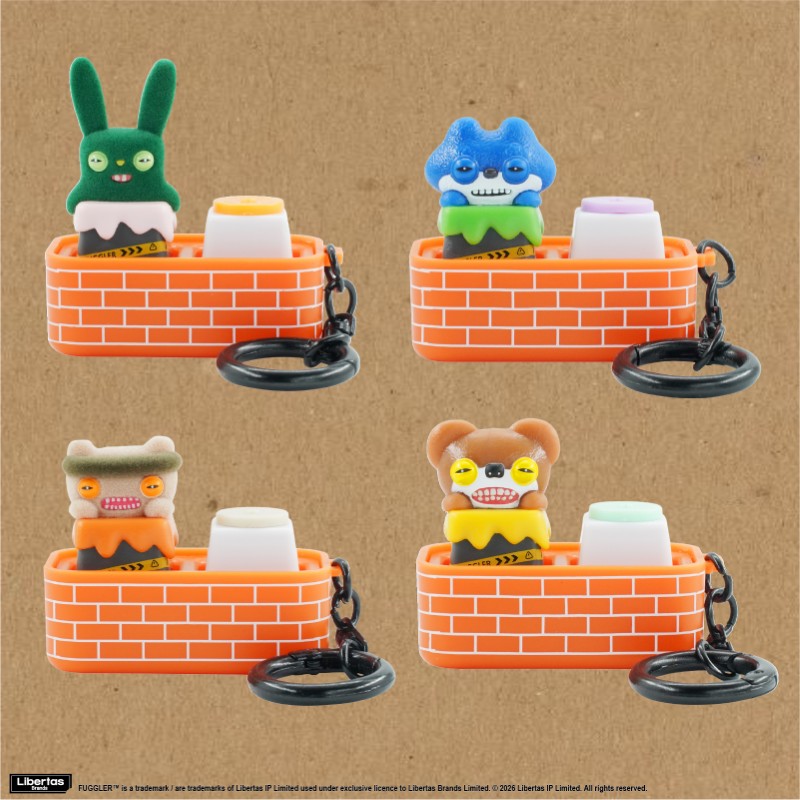 近日発売予定】ファグラー キーボードキャップキーチェーン ミステリー